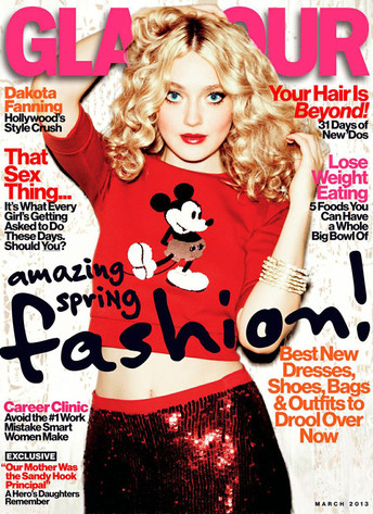 Dakota Fanning, Glamour Magazine Dakota Fanning, Glamour Magazine